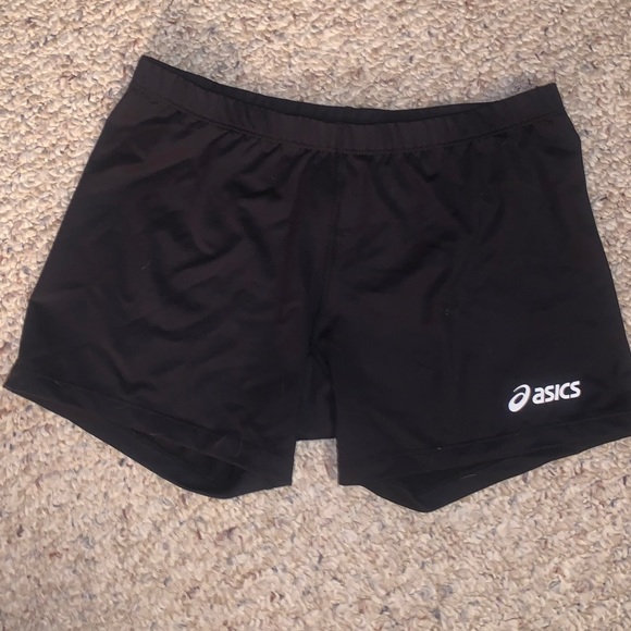 Asics | Shorts | Asics Black Spandex Shorts | Poshmark